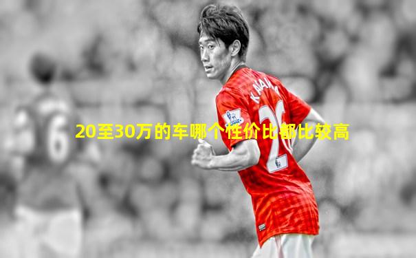 20至30万的车哪个性价比都比较高