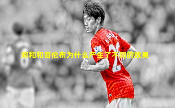 郑和和哥伦布为什么产生了不同的效果